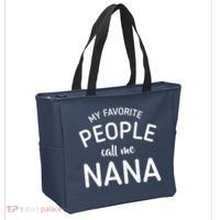 My Favorite People Call Me Nana Tote Bag thumb 2
