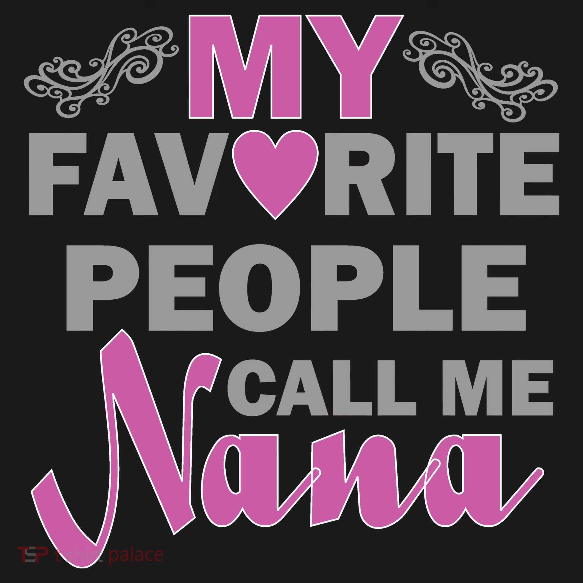 My Favorite People Call Me Nana Funny Ornament