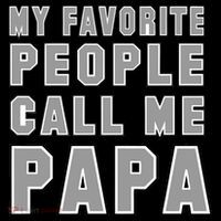 My Favorite People Call Me Papa Long Sleeve Shirt thumb 2