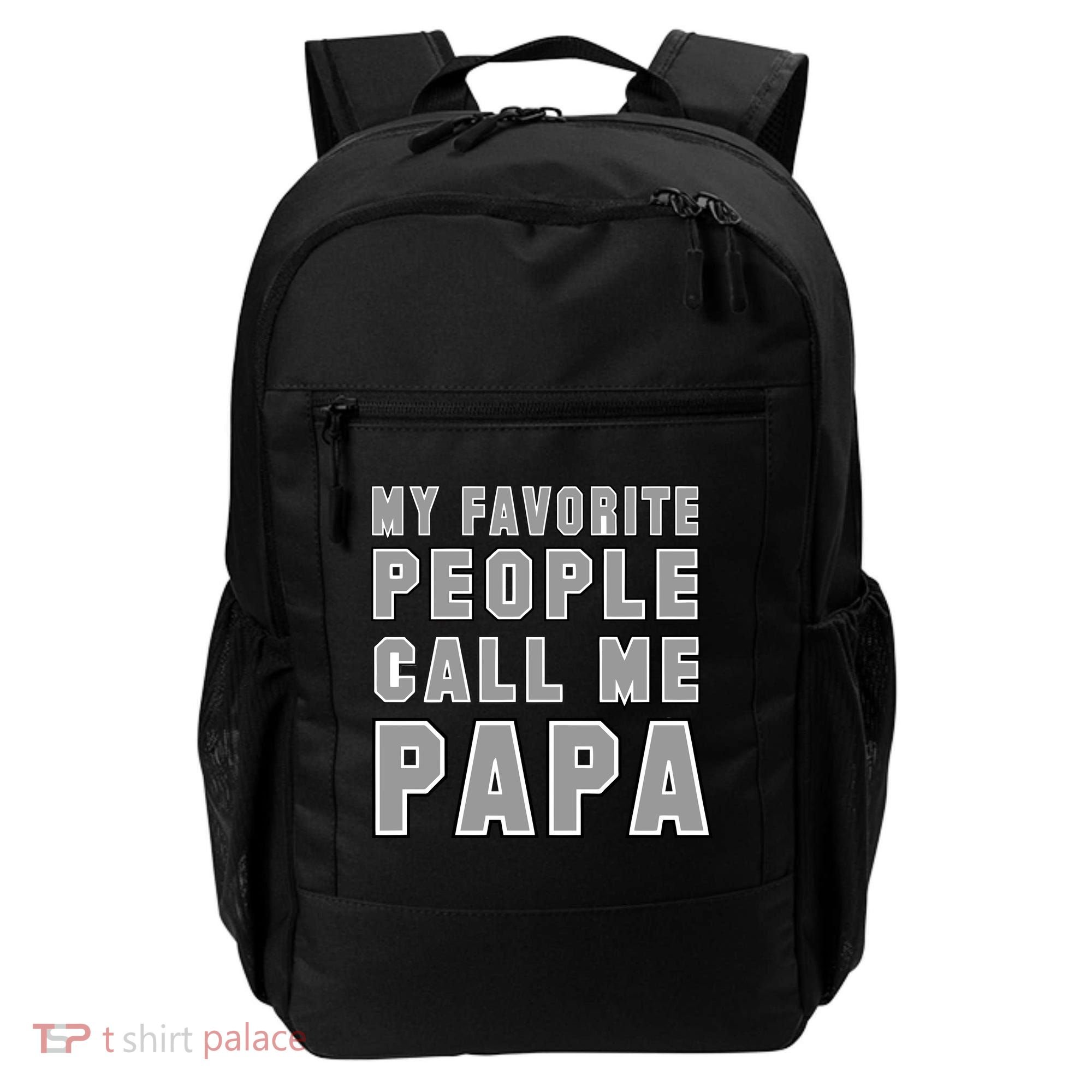 My Favorite People Call Me Papa Backpack