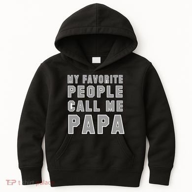 My Favorite People Call Me Papa Kids Hoodie