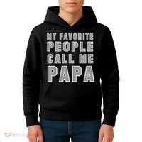 My Favorite People Call Me Papa Kids Hoodie thumb 4