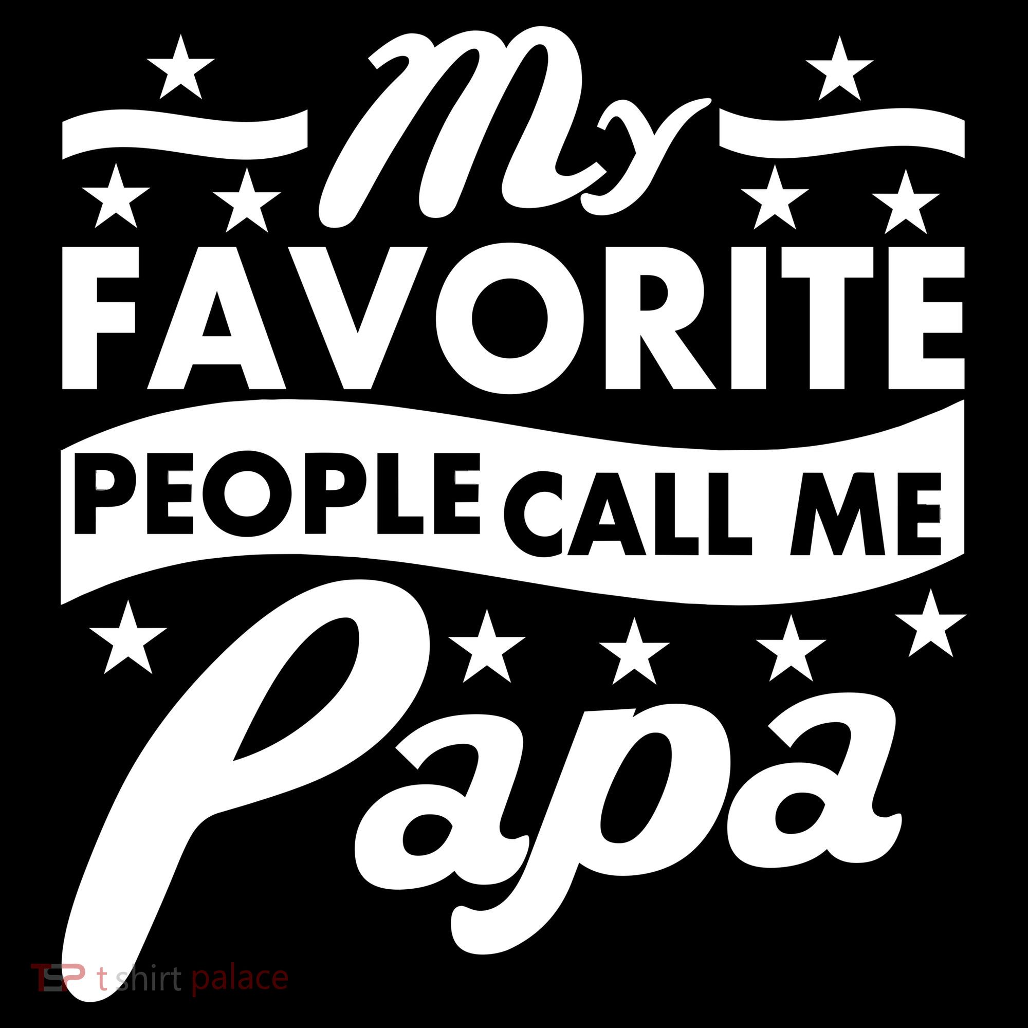 My Favorite People Call Me Papa Father's Day Women's Hoodie