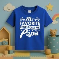 My Favorite People Call Me Papa Father's Day Toddler T-Shirt thumb 3
