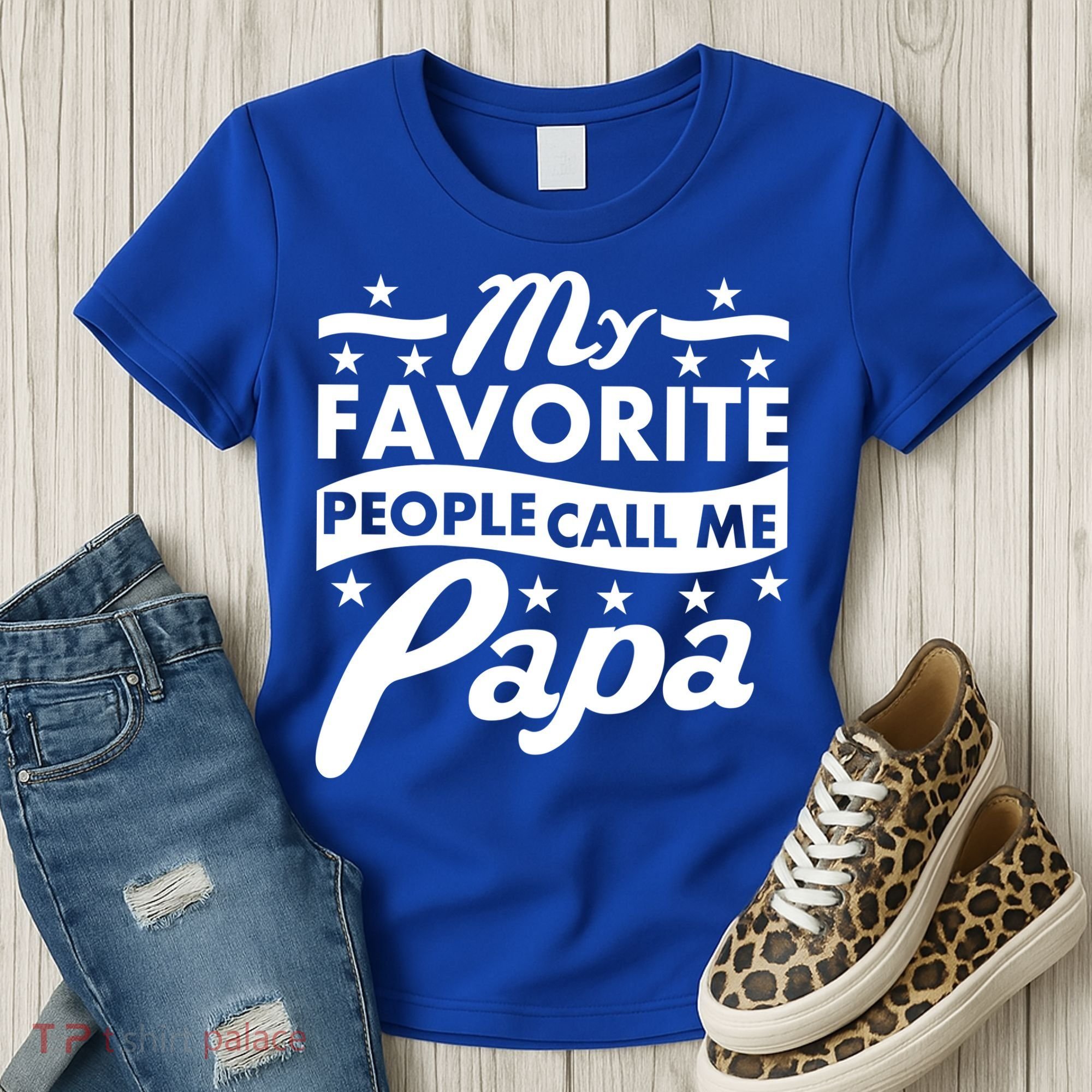 My Favorite People Call Me Papa Father's Day Women's T-Shirt