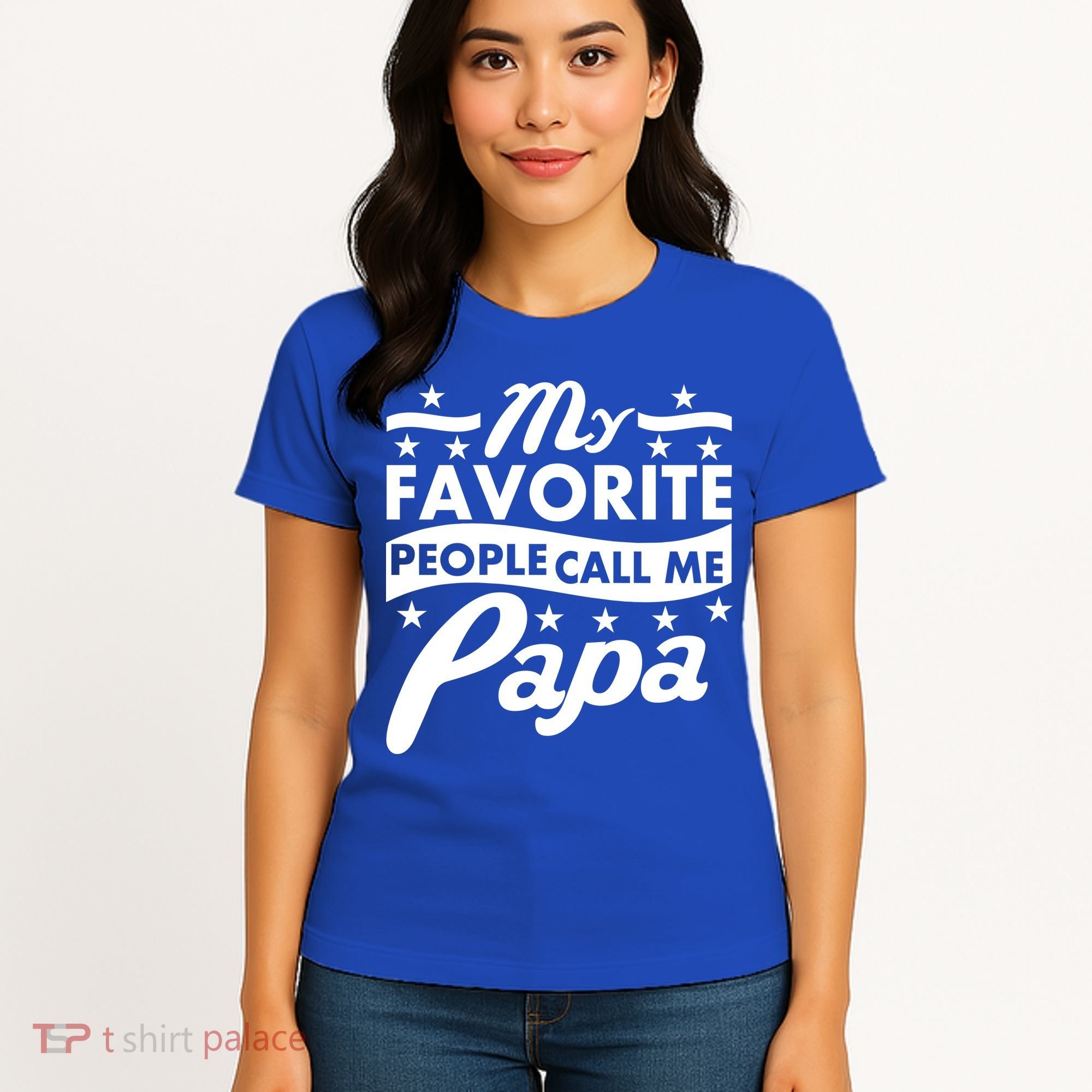 My Favorite People Call Me Papa Father's Day Women's T-Shirt