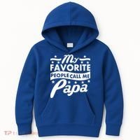 My Favorite People Call Me Papa Father's Day Kids Hoodie thumb 0