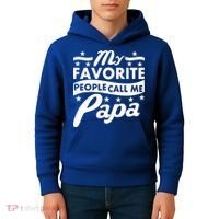 My Favorite People Call Me Papa Father's Day Kids Hoodie thumb 4