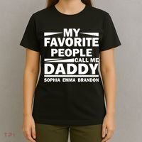 My Favorite People Call Me Personalize Family T-Shirt thumb 4