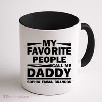 My Favorite People Call Me Personalize Family Coffee Mug thumb 1