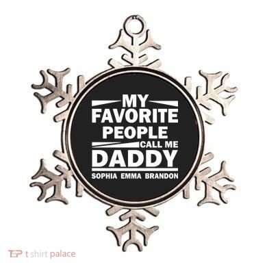 My Favorite People Call Me Personalize Family Ornament