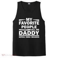 My Favorite People Call Me Personalize Family PosiCharge Competitor Tank thumb 0