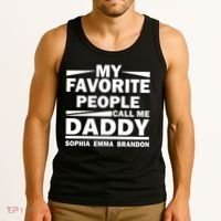 My Favorite People Call Me Personalize Family Tank Top thumb 3