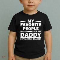 My Favorite People Call Me Personalize Family Toddler T-Shirt thumb 2