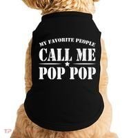 My Favorite People Call Me Pop Pop Doggie Tank thumb 0