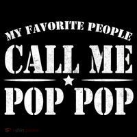 My Favorite People Call Me Pop Pop Ornament thumb 1