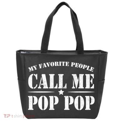 My Favorite People Call Me Pop Pop Tote Bag