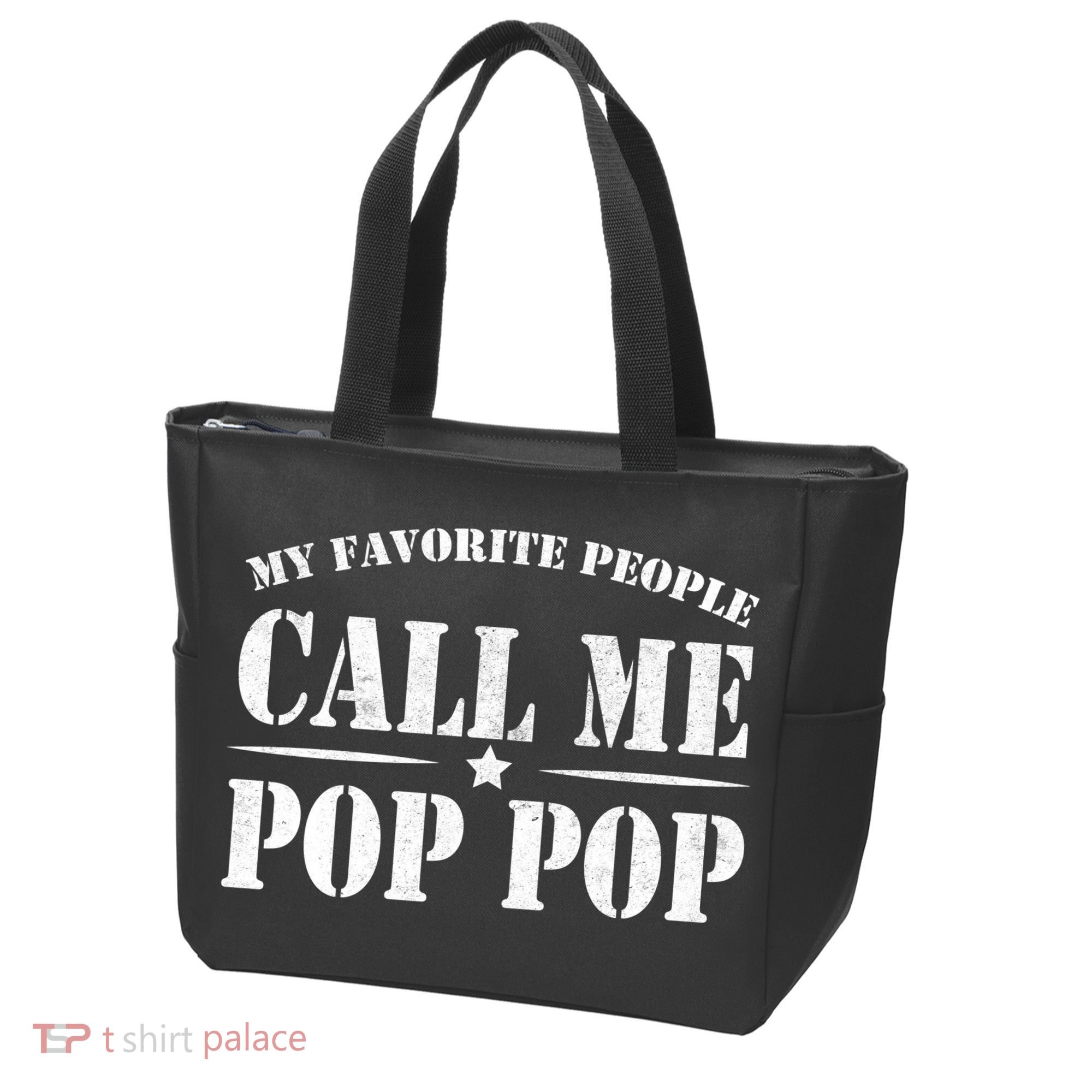 My Favorite People Call Me Pop Pop Tote Bag