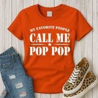 My Favorite People Call Me Pop Pop Women's T-Shirt thumb 3