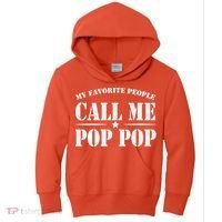 My Favorite People Call Me Pop Pop Kids Hoodie thumb 0