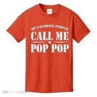 My Favorite People Call Me Pop Pop Kids T-Shirt thumb 0