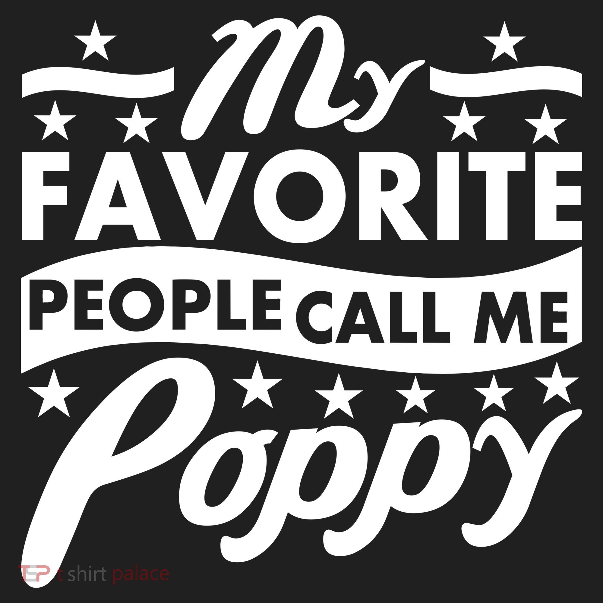 My Favorite People Call Me Poppy Tumbler