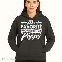 My Favorite People Call Me Poppy Hoodie thumb 5