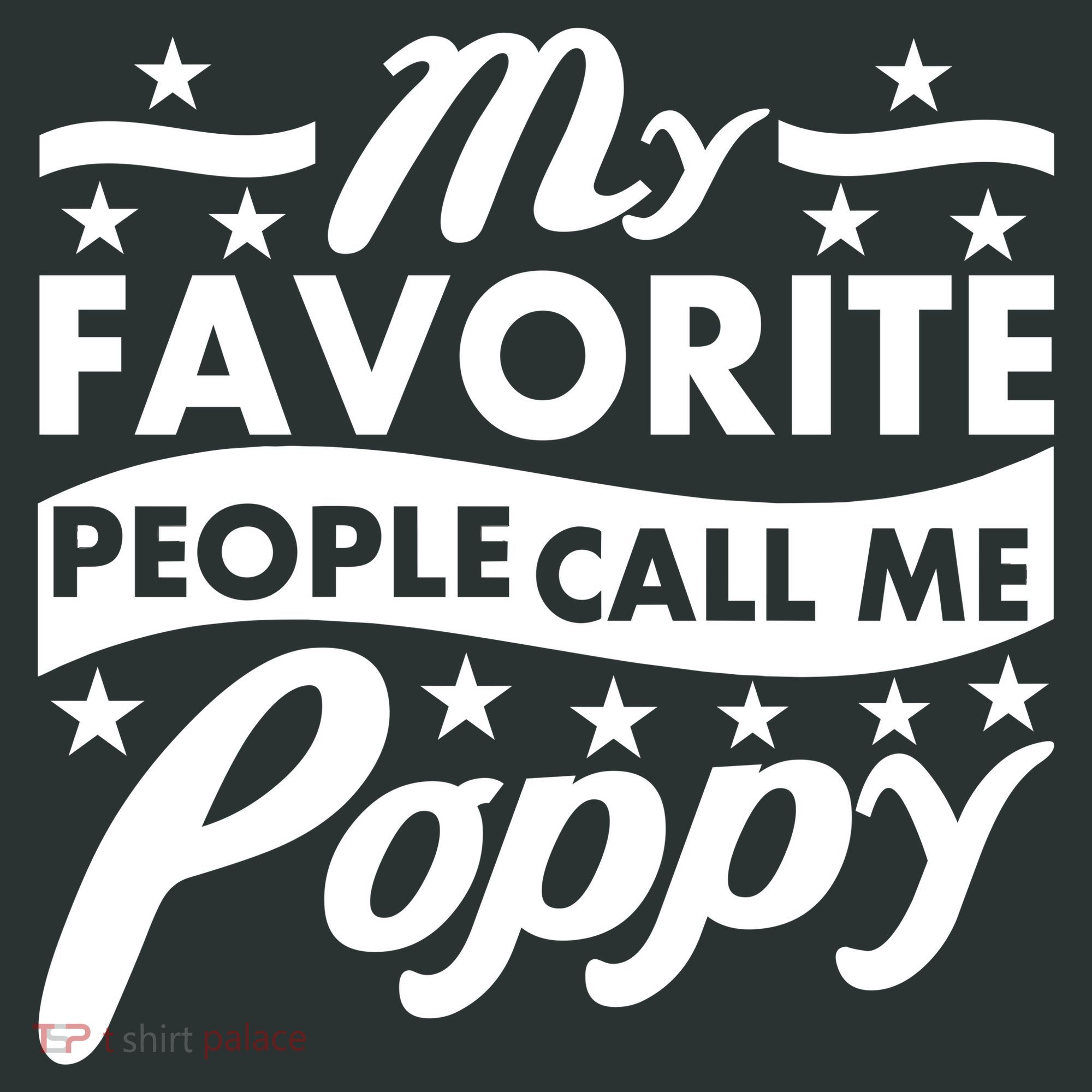 My Favorite People Call Me Poppy Long Sleeve Shirt