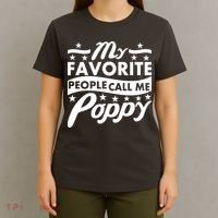 My Favorite People Call Me Poppy T-Shirt thumb 4