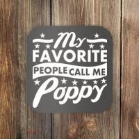 My Favorite People Call Me Poppy Coaster thumb 0
