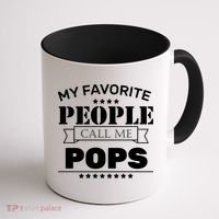 My Favorite People Call Me Pops Coffee Mug thumb 1