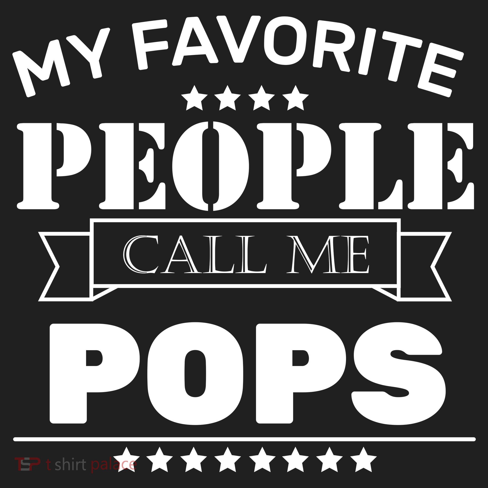 My Favorite People Call Me Pops Golf Towel