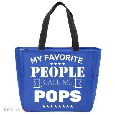 My Favorite People Call Me Pops Tote Bag