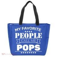 My Favorite People Call Me Pops Tote Bag thumb 0