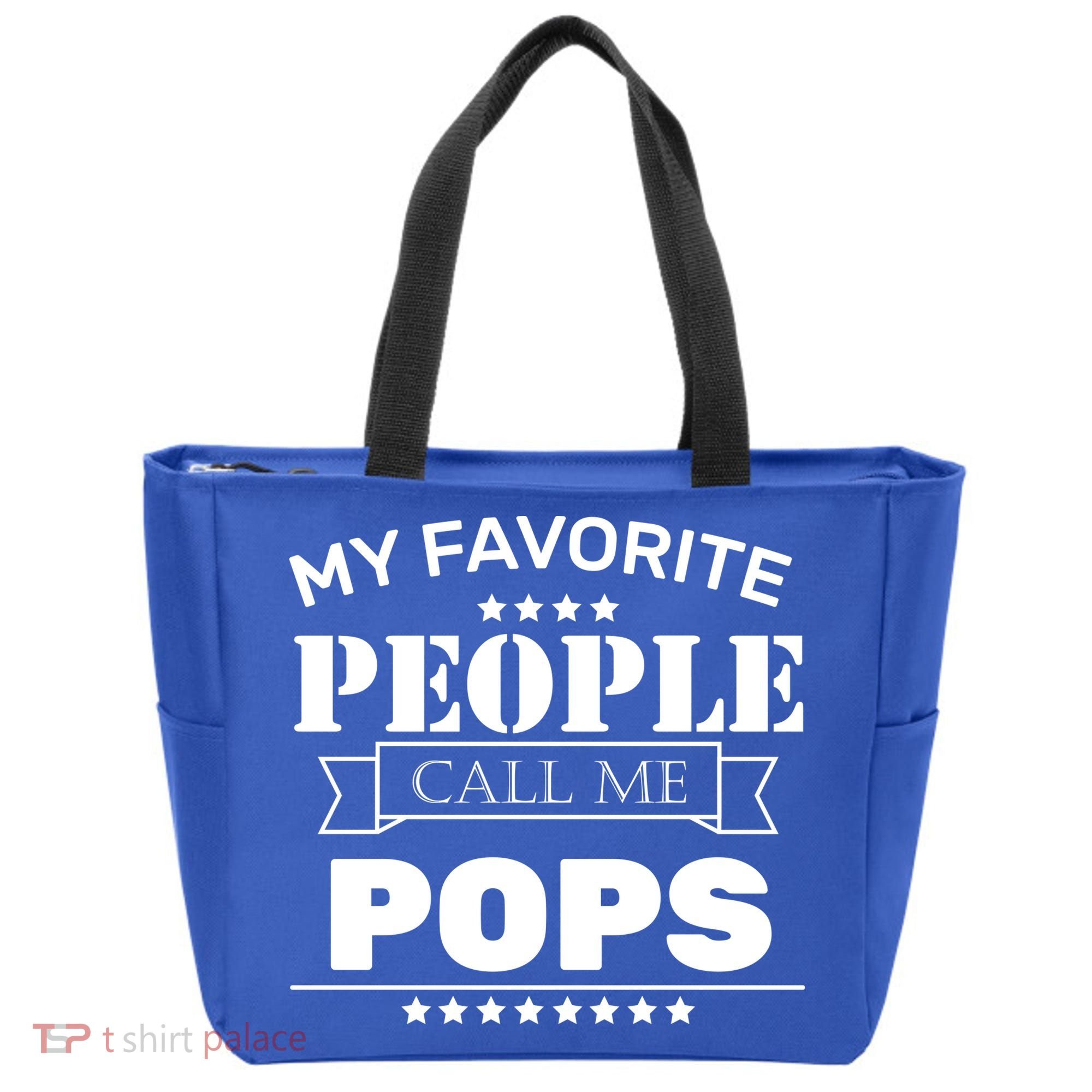 My Favorite People Call Me Pops Tote Bag