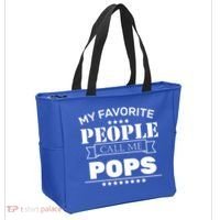 My Favorite People Call Me Pops Tote Bag thumb 2