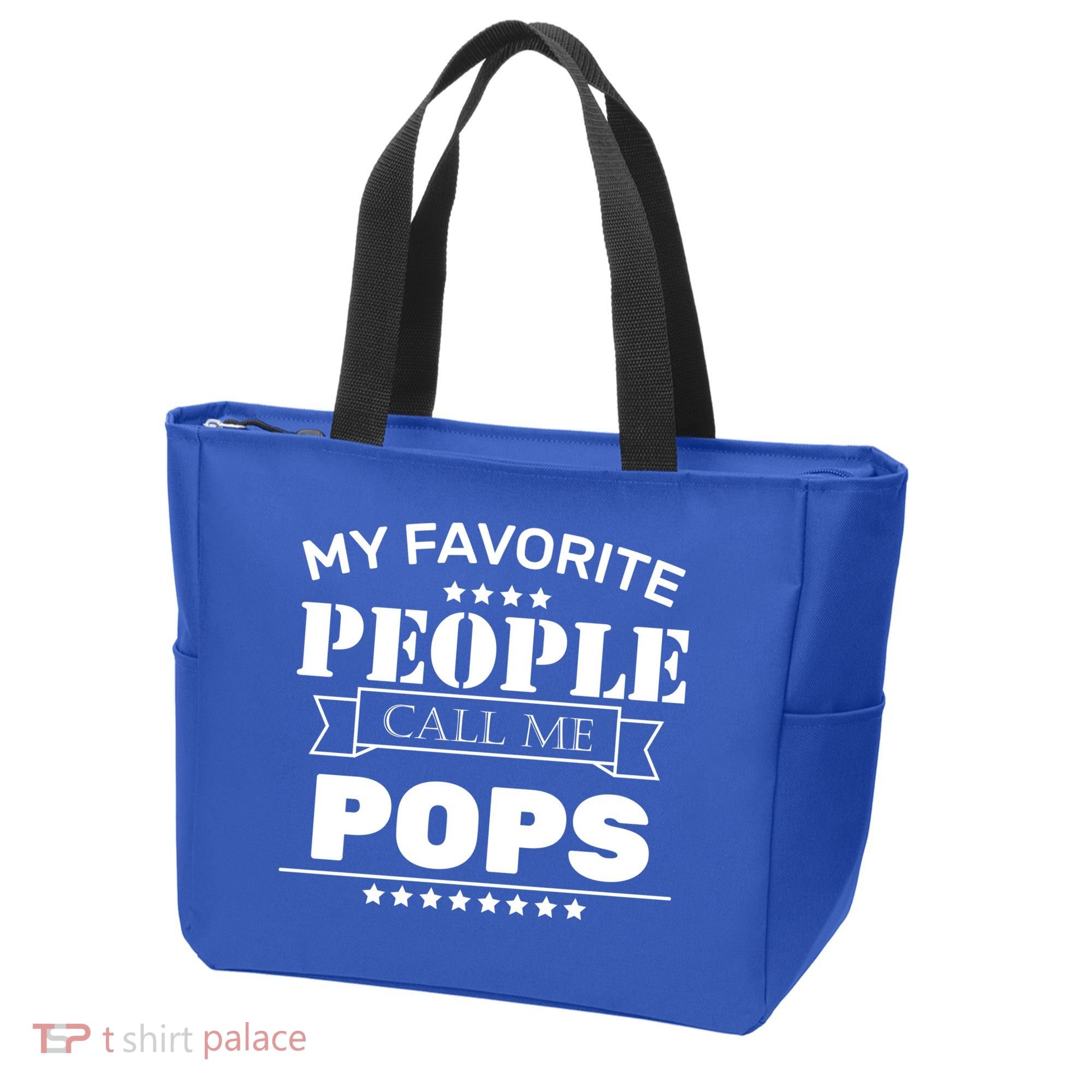 My Favorite People Call Me Pops Tote Bag