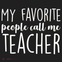 My Favorite People Call Me Teacher Women's Sweatshirt thumb 2