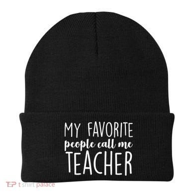 My Favorite People Call Me Teacher Beanie