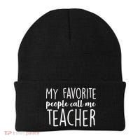 My Favorite People Call Me Teacher Beanie thumb 0
