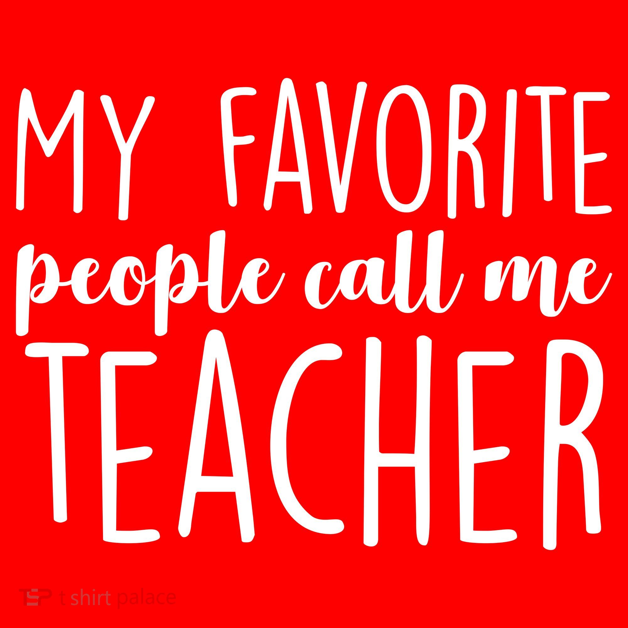 My Favorite People Call Me Teacher Kids Sweatshirt