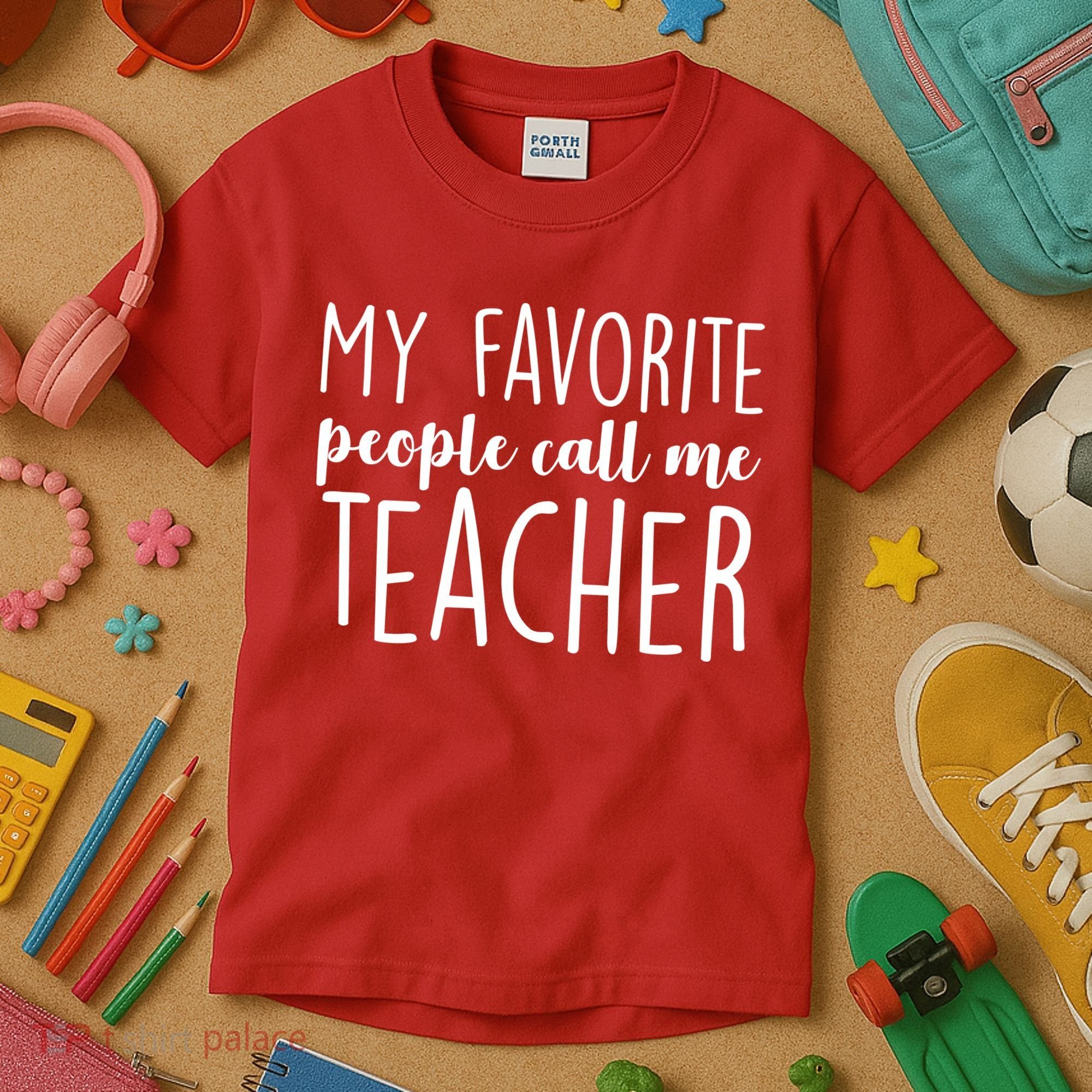 My Favorite People Call Me Teacher Kids T-Shirt