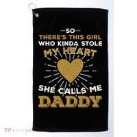 My Favorite Person Calls Me Daddy Golf Towel thumb 0
