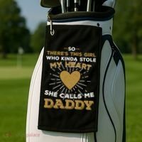 My Favorite Person Calls Me Daddy Golf Towel thumb 2
