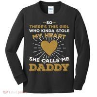 My Favorite Person Calls Me Daddy Kids Long Sleeve Shirt thumb 0