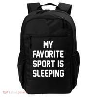 My Favorite Sport Is Sleeping Backpack thumb 0