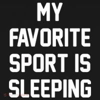 My Favorite Sport Is Sleeping Bucket Hat thumb 4