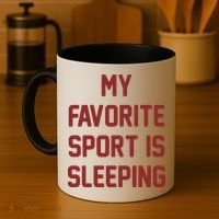 My Favorite Sport Is Sleeping Coffee Mug thumb 4