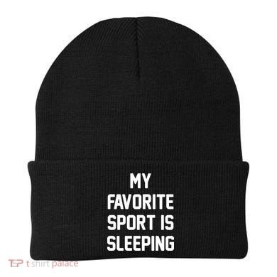 My Favorite Sport Is Sleeping Beanie