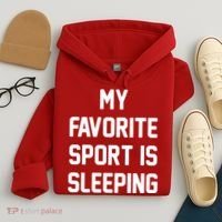 My Favorite Sport Is Sleeping Hoodie thumb 4